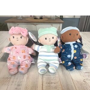 3 Giggle Scope Baby Dolls Soft Plush Toy